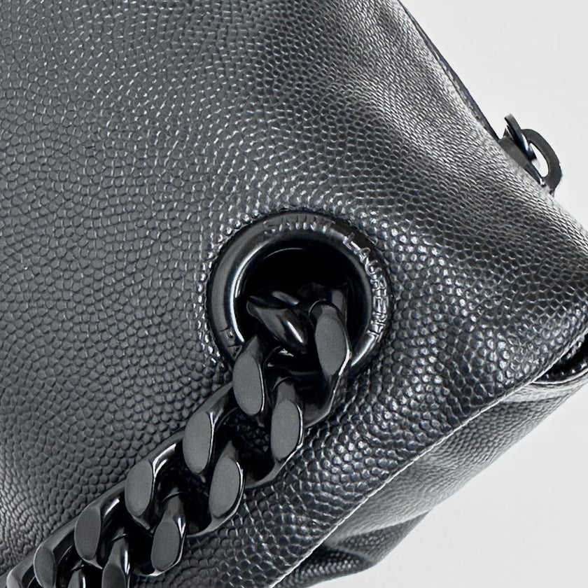 Saint Laurent Borsa a spalla West Hollywood in pelle nera