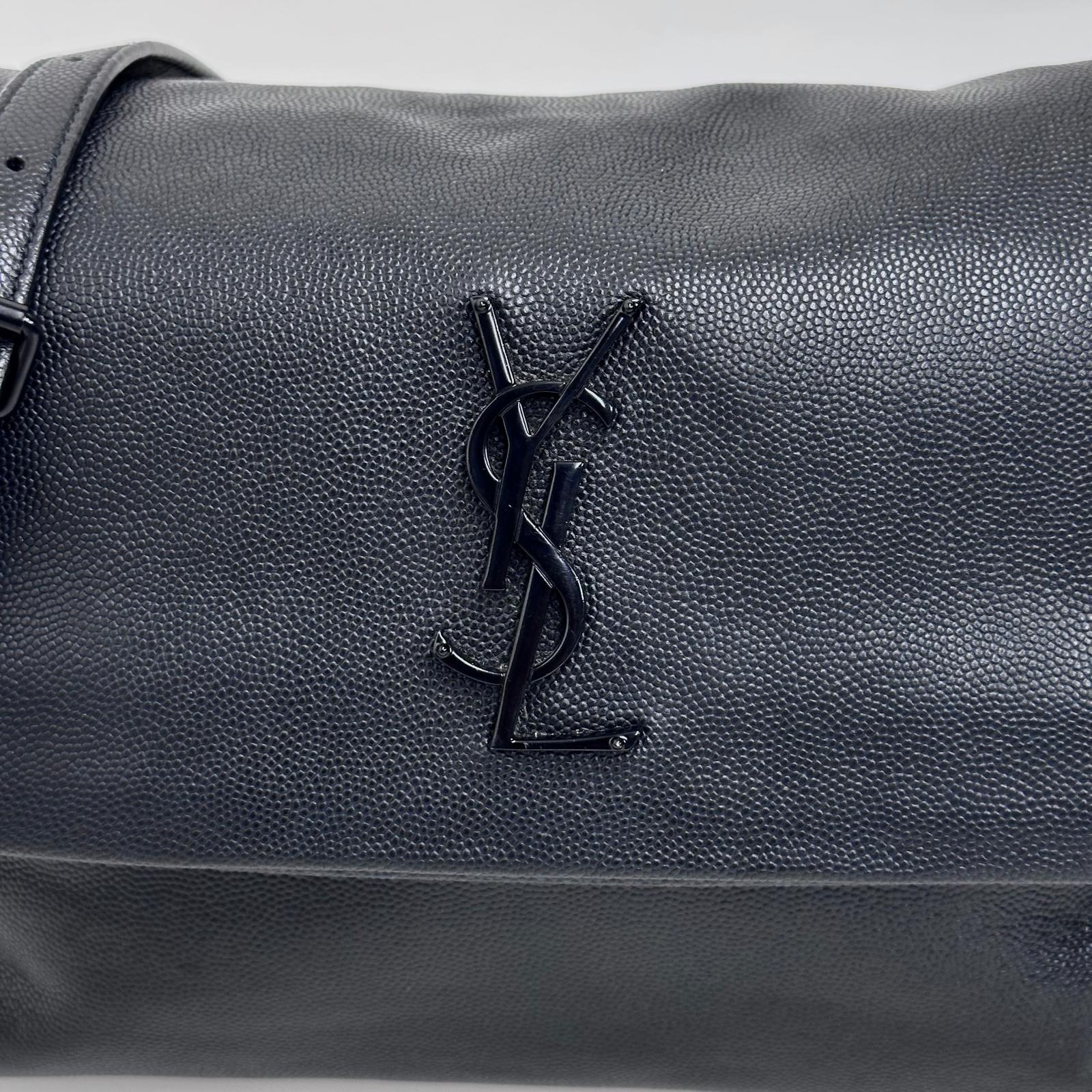 Saint Laurent Borsa a spalla West Hollywood in pelle nera