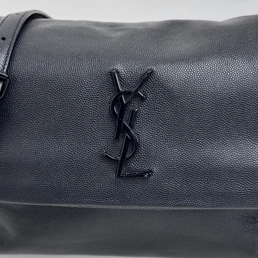 Saint Laurent Borsa a spalla West Hollywood in pelle nera