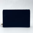 Saint Laurent Borsa Kate in velluto nero con strass multicolor