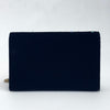Saint Laurent Borsa Kate in velluto nero con strass multicolor
