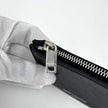 Saint Laurent Paris Porta Carte con Zip Nero