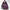 Saint Laurent Reversible Large Shopper in Pelle Viola e Argento