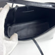 Saint Laurent Sac Hobo in pelle verniciata nera