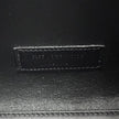 Saint Laurent Sac Hobo in pelle verniciata nera