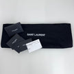 Saint Laurent Sac Hobo in pelle verniciata nera