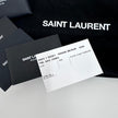 Saint Laurent Sac Hobo in pelle verniciata nera