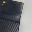 Saint Laurent borsa Pochette Kate Monogram in pelle nera con frangia
