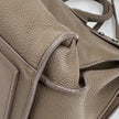 Saint Laurent borsa Sac de Jour Maxi in pelle martellata marrone