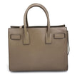 Saint Laurent borsa a Tracolla Sac de Jour Baby in pelle taupe