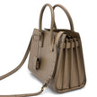 Saint Laurent borsa a Tracolla Sac de Jour Baby in pelle taupe