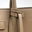 Saint Laurent borsa a Tracolla Sac de Jour Baby in pelle taupe