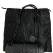 Saint Laurent borsa a spalla Envelope Media in pelle grain de poudre nera