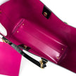 Saint Laurent borsa a spalla Shopping Tote East/West con pochette – Nero/Fucsia