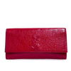 Saint Laurent pochette a mano Belle de Jour in vernice rossa