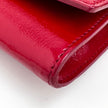 Saint Laurent pochette a mano Belle de Jour in vernice rossa