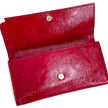 Saint Laurent pochette a mano Belle de Jour in vernice rossa