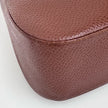 Salvatore Ferragamo Borsa a spalla Gancini Hobo Pelle Martellata Marrone