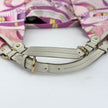 Salvatore Ferragamo Borsa a spalla shopper in seta stampa Vara rosa