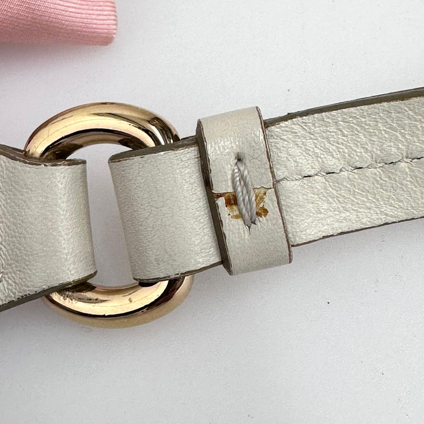 Salvatore Ferragamo Borsa a spalla shopper in seta stampa Vara rosa