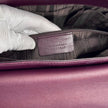 Salvatore Ferragamo Gancini borsa a due vie in pelle bordeaux