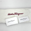Salvatore Ferragamo Gancini borsa a due vie in pelle bordeaux