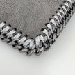 Stella McCartney Borsa Falabella Clutch grigia con catena