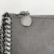 Stella McCartney Borsa Falabella Clutch grigia con catena