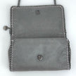 Stella McCartney Borsa Falabella Fold Over Shaggy Deer Grigio Chiaro