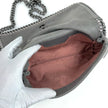 Stella McCartney Borsa Falabella Fold Over Shaggy Deer Grigio Chiaro