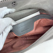 Stella McCartney Borsa Falabella Fold Over Shaggy Deer Grigio Chiaro