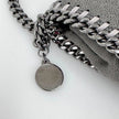 Stella McCartney Borsa Falabella Fold Over Shaggy Deer Grigio Chiaro