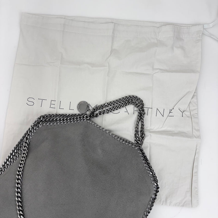Stella McCartney Borsa Falabella Grande Pieghevole Grigia