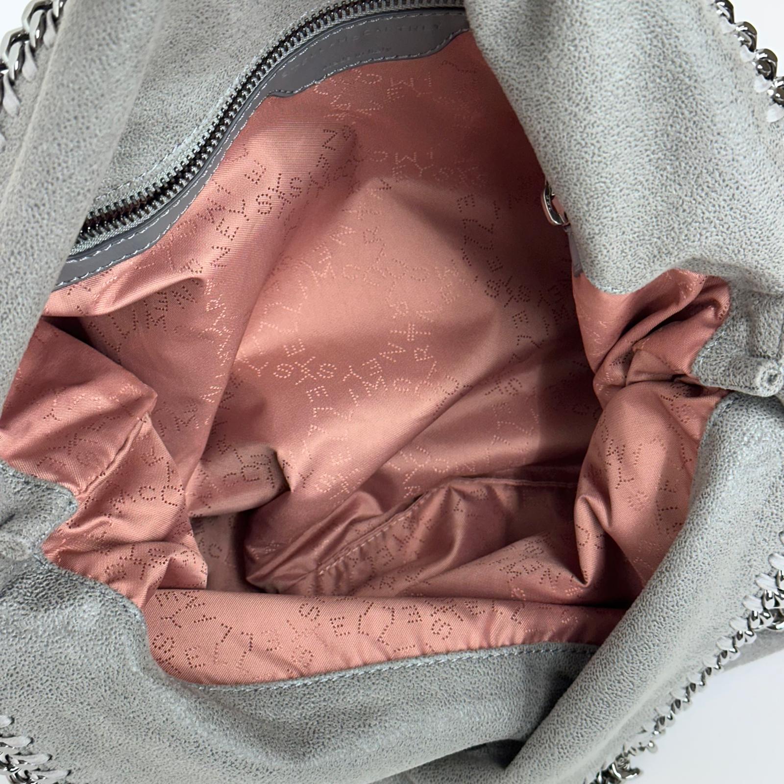 Stella McCartney Borsa Falabella Grande Pieghevole Grigia