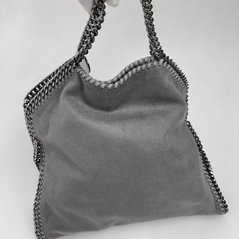 Stella McCartney Borsa Falabella Grande Pieghevole Grigia