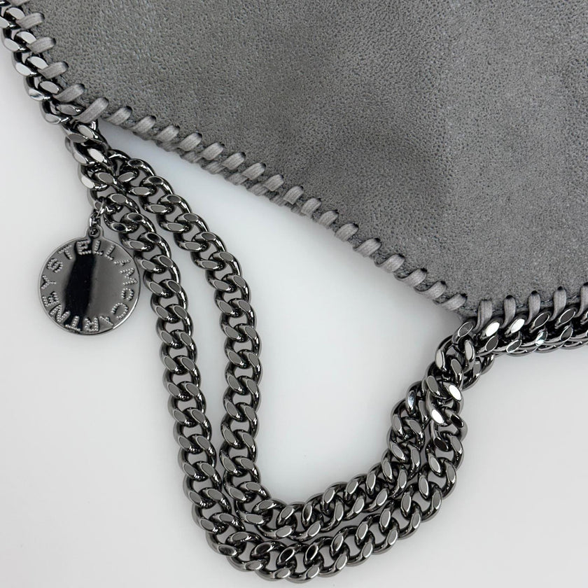 Stella McCartney Borsa Falabella Grande Pieghevole Grigia