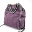 Stella McCartney Borsa Falabella Micro in eco suede rosa malva
