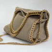 Stella McCartney Borsa Falabella Mini Beige con Catena Oro