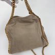 Stella McCartney Borsa Falabella Mini Beige con Catena Oro