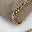 Stella McCartney Borsa Falabella Mini Beige con Catena Oro