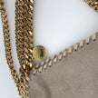 Stella McCartney Borsa Falabella Mini Beige con Catena Oro