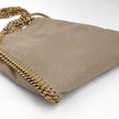 Stella McCartney Borsa Falabella Mini Beige con Catena Oro