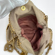 Stella McCartney Borsa Falabella Mini Beige con Catena Oro