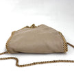 Stella McCartney Borsa Falabella Mini Beige con Catena Oro