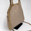 Stella McCartney Borsa Falabella Mini Beige con Catena Oro