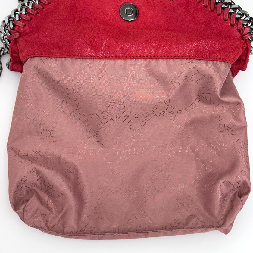 Stella McCartney Borsa Falabella Mini Tote Rossa