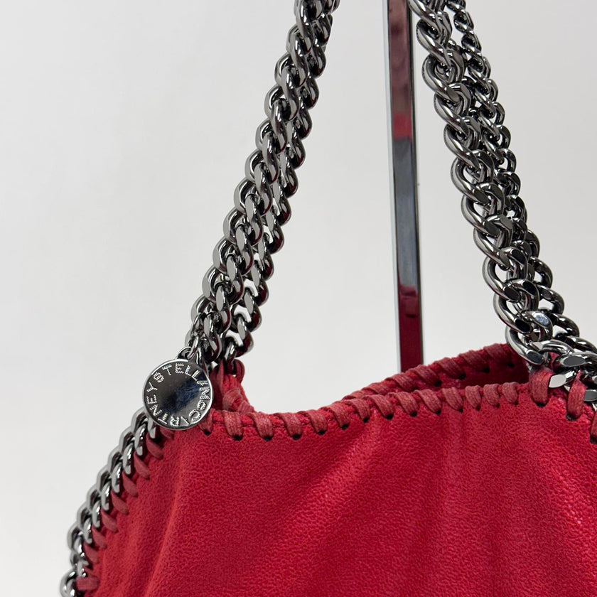 Stella McCartney Borsa Falabella Mini Tote Rossa