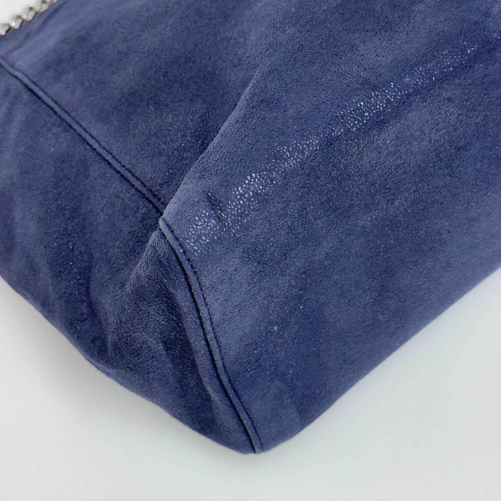 Stella McCartney Borsa Falabella Shopper Tote Blu Navy
