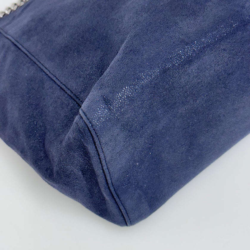 Stella McCartney Borsa Falabella Shopper Tote Blu Navy