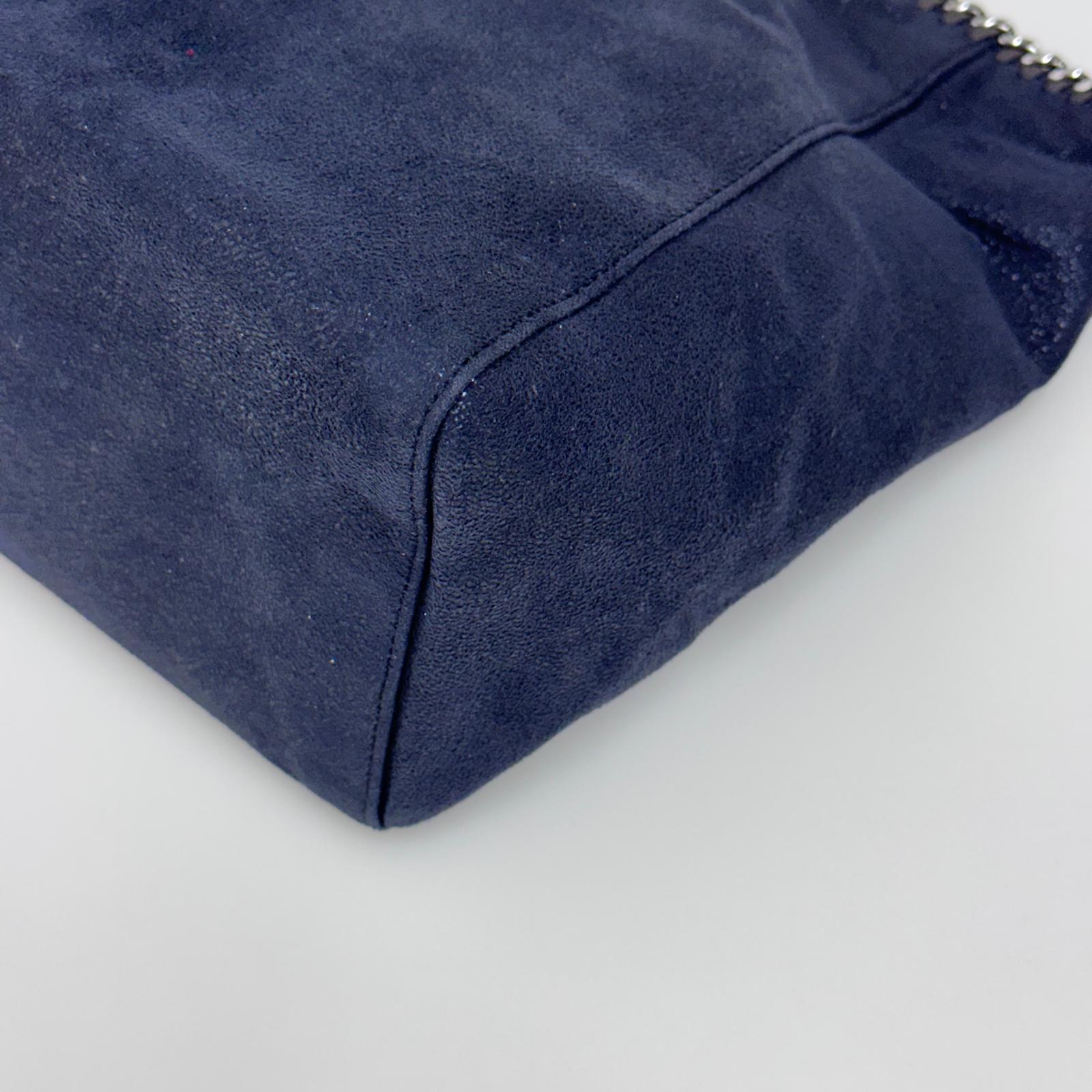 Stella McCartney Borsa Falabella Shopper Tote Blu Navy